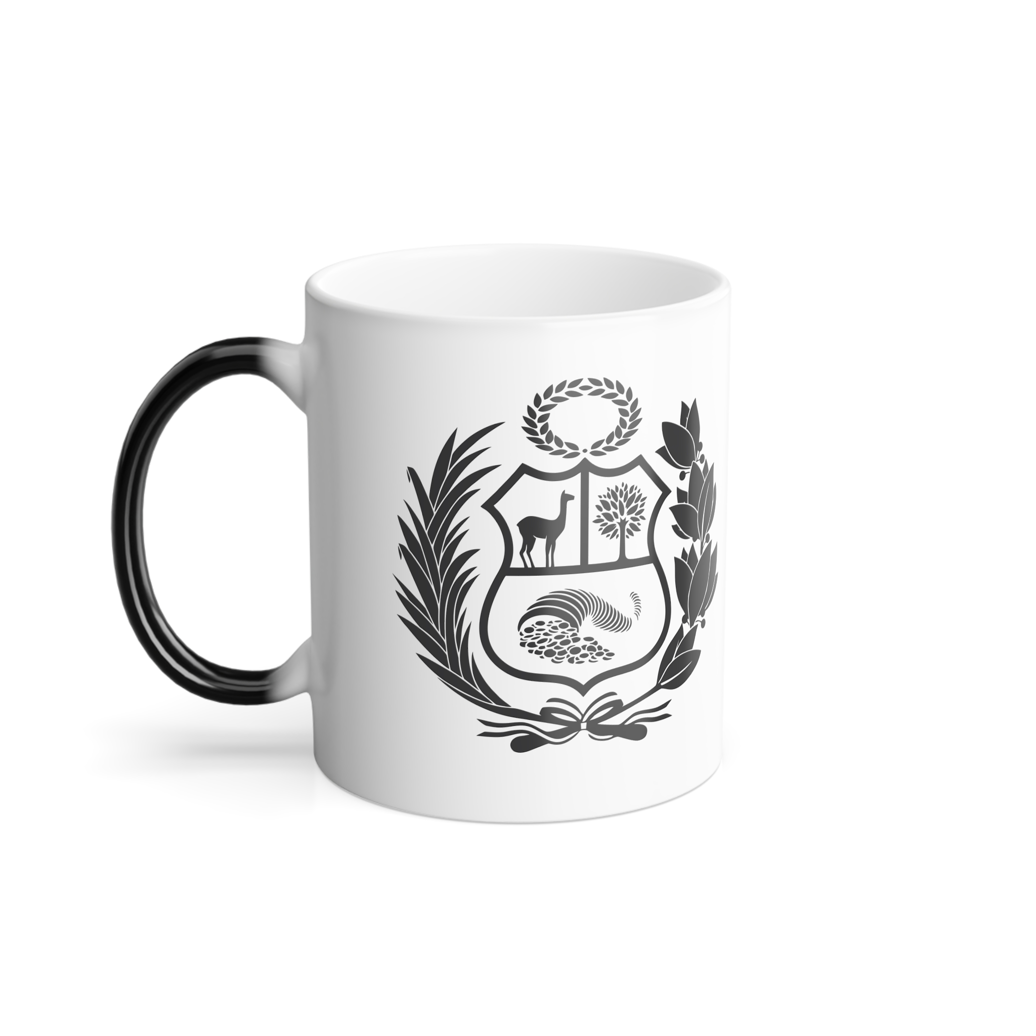 Taza Mágica de 11oz - Escudo del Perú