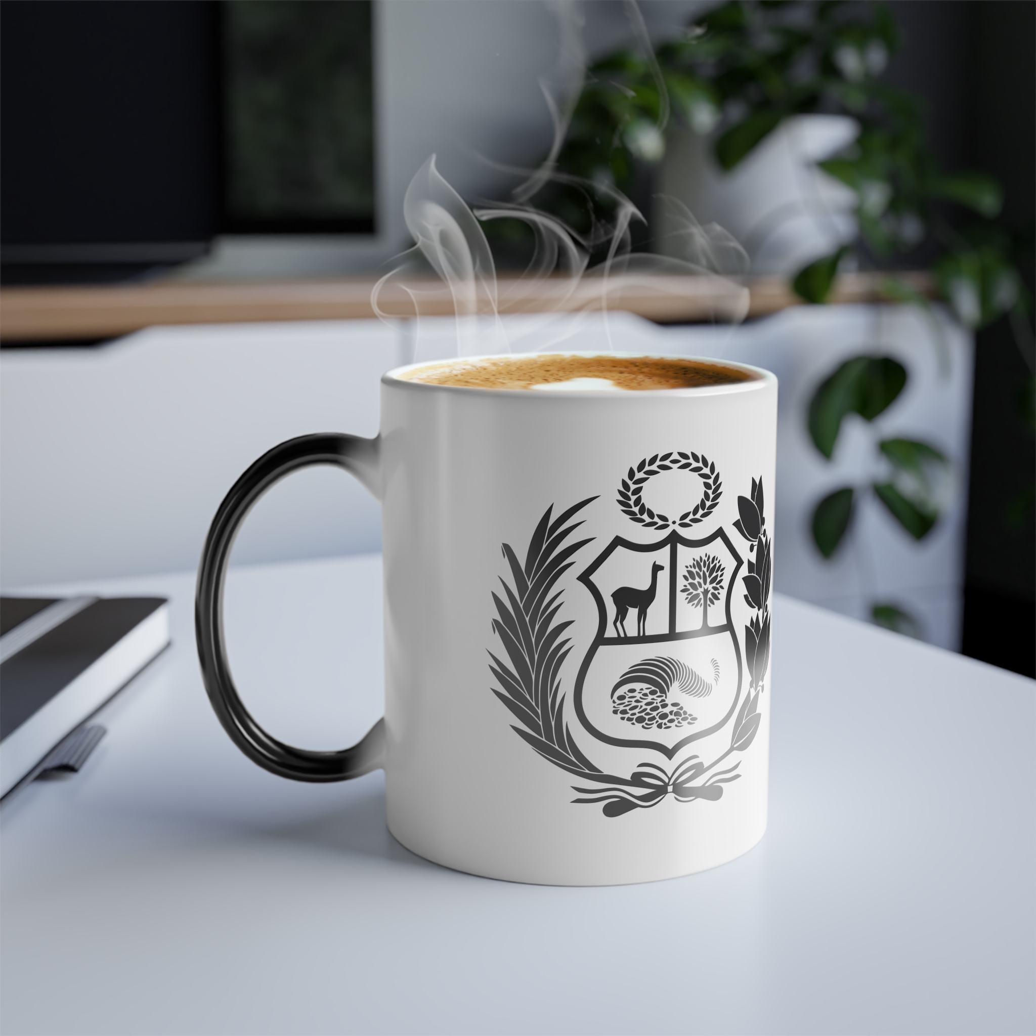 Taza Mágica de 11oz - Escudo del Perú - Imagen 5