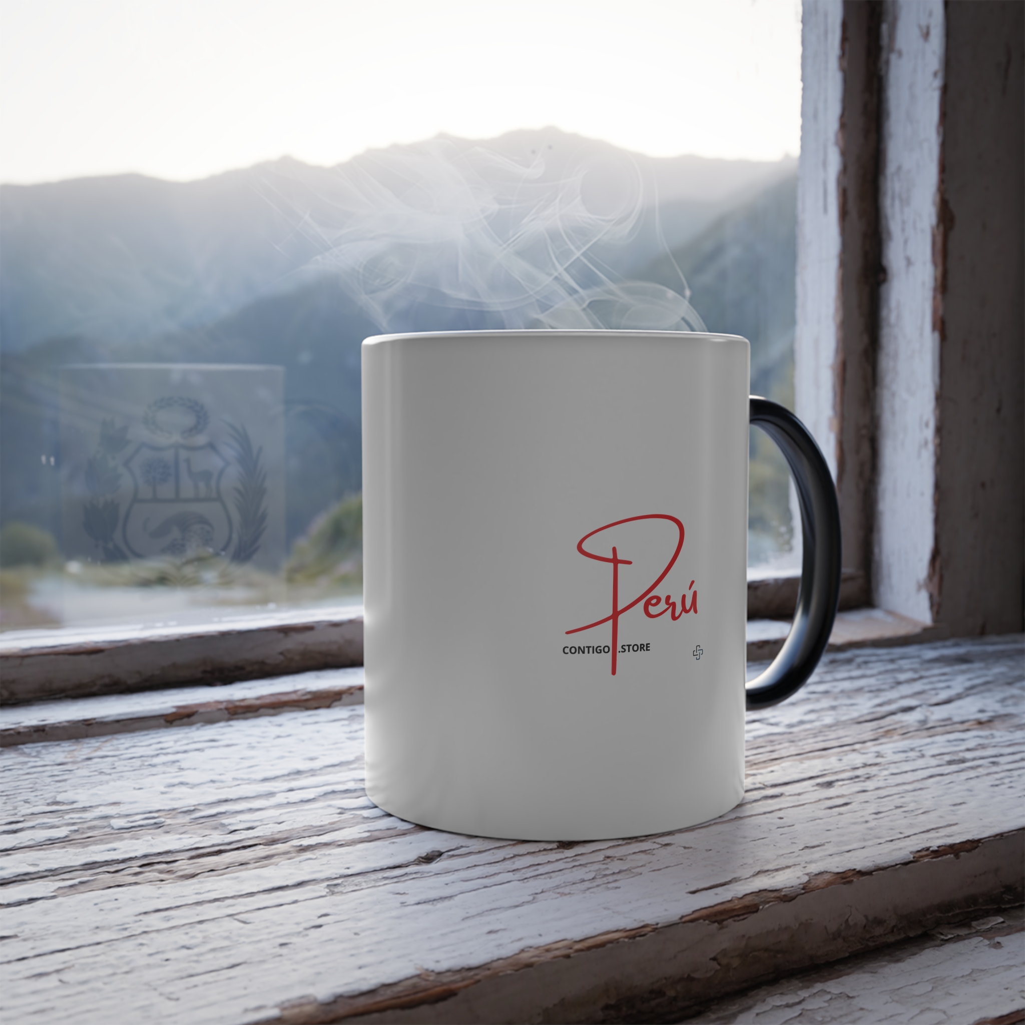 Taza Mágica de 11oz - Escudo del Perú - Imagen 6