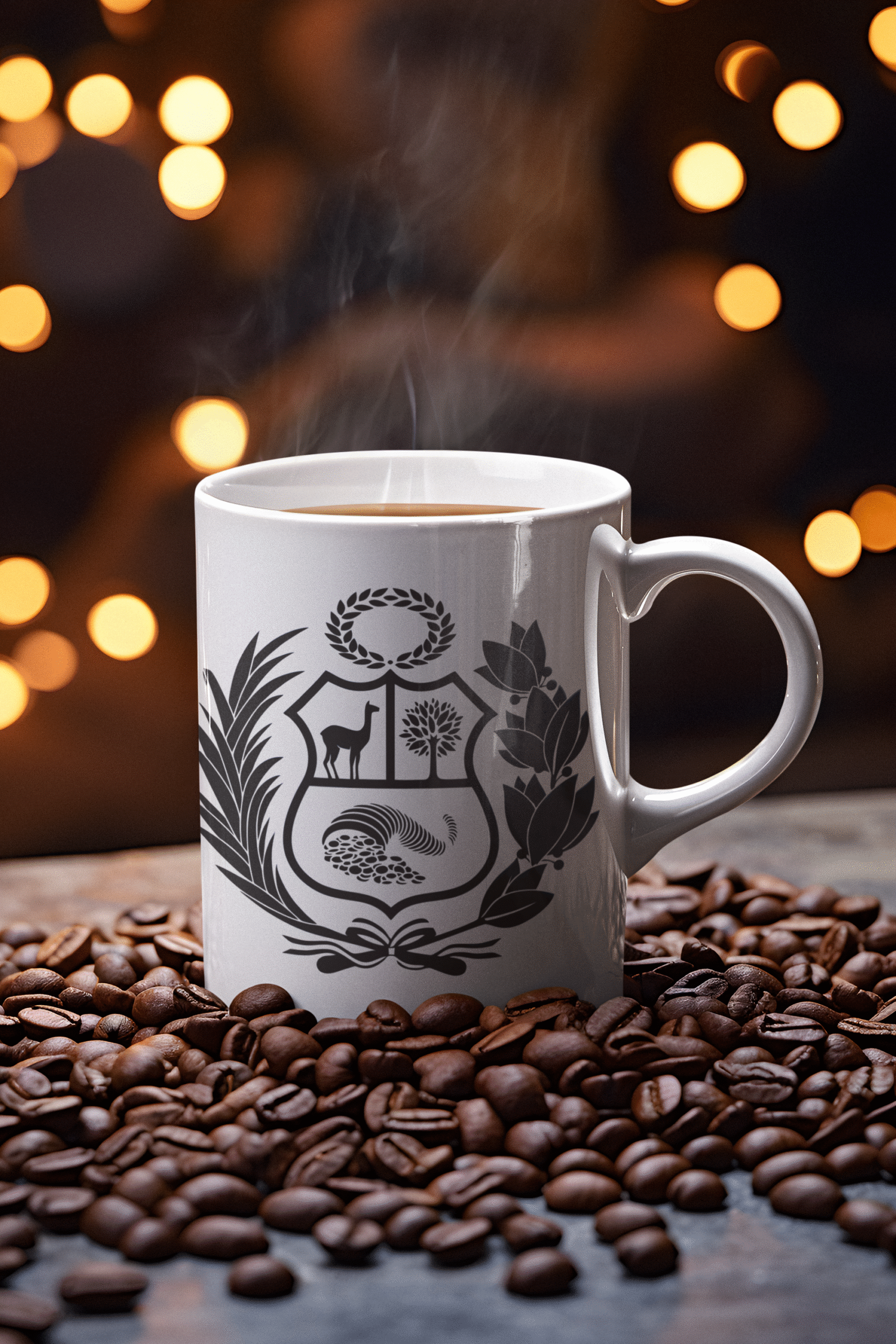 Taza Mágica de 11oz - Escudo del Perú - Imagen 4