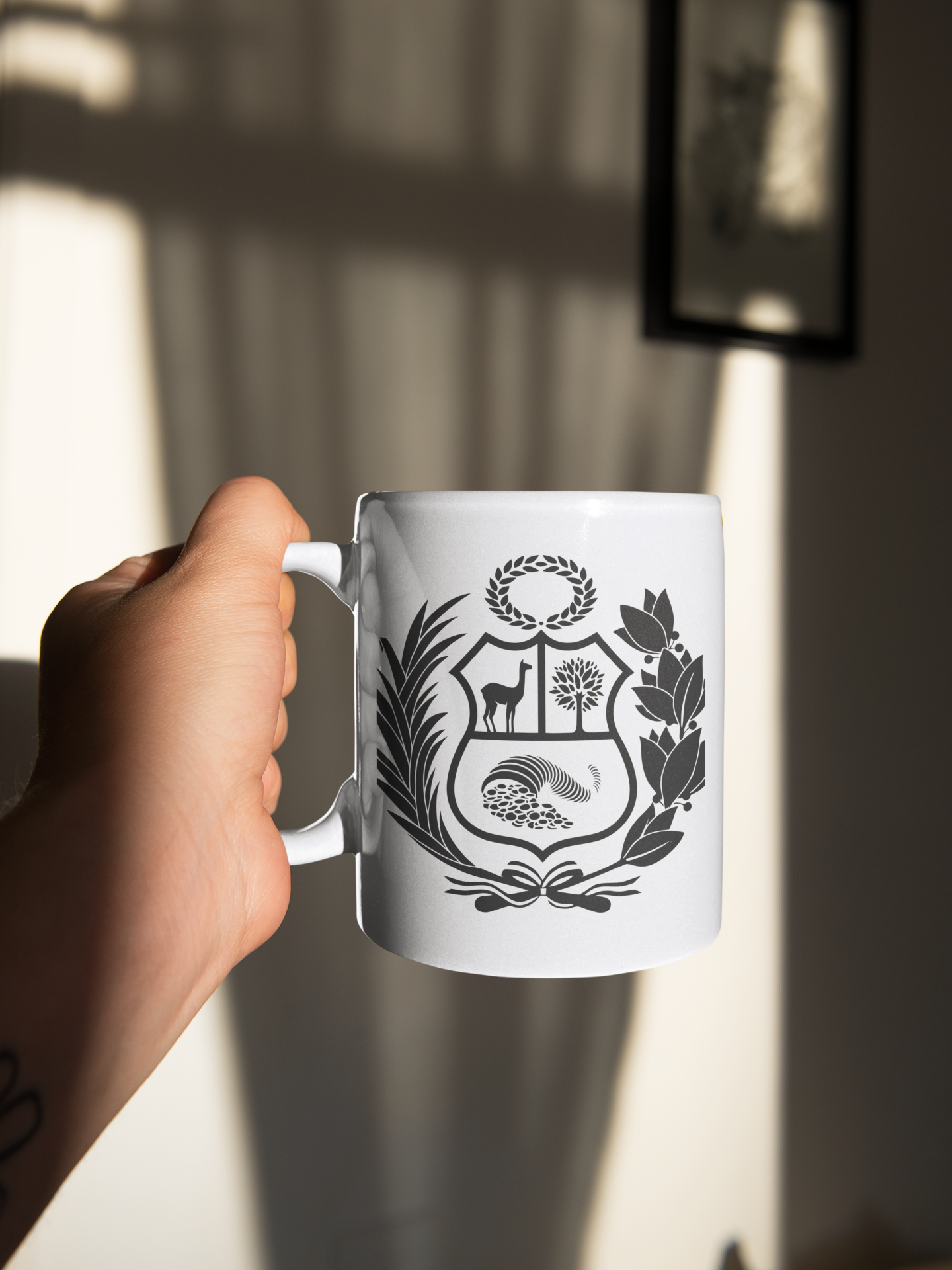 Taza Mágica de 11oz - Escudo del Perú - Imagen 3