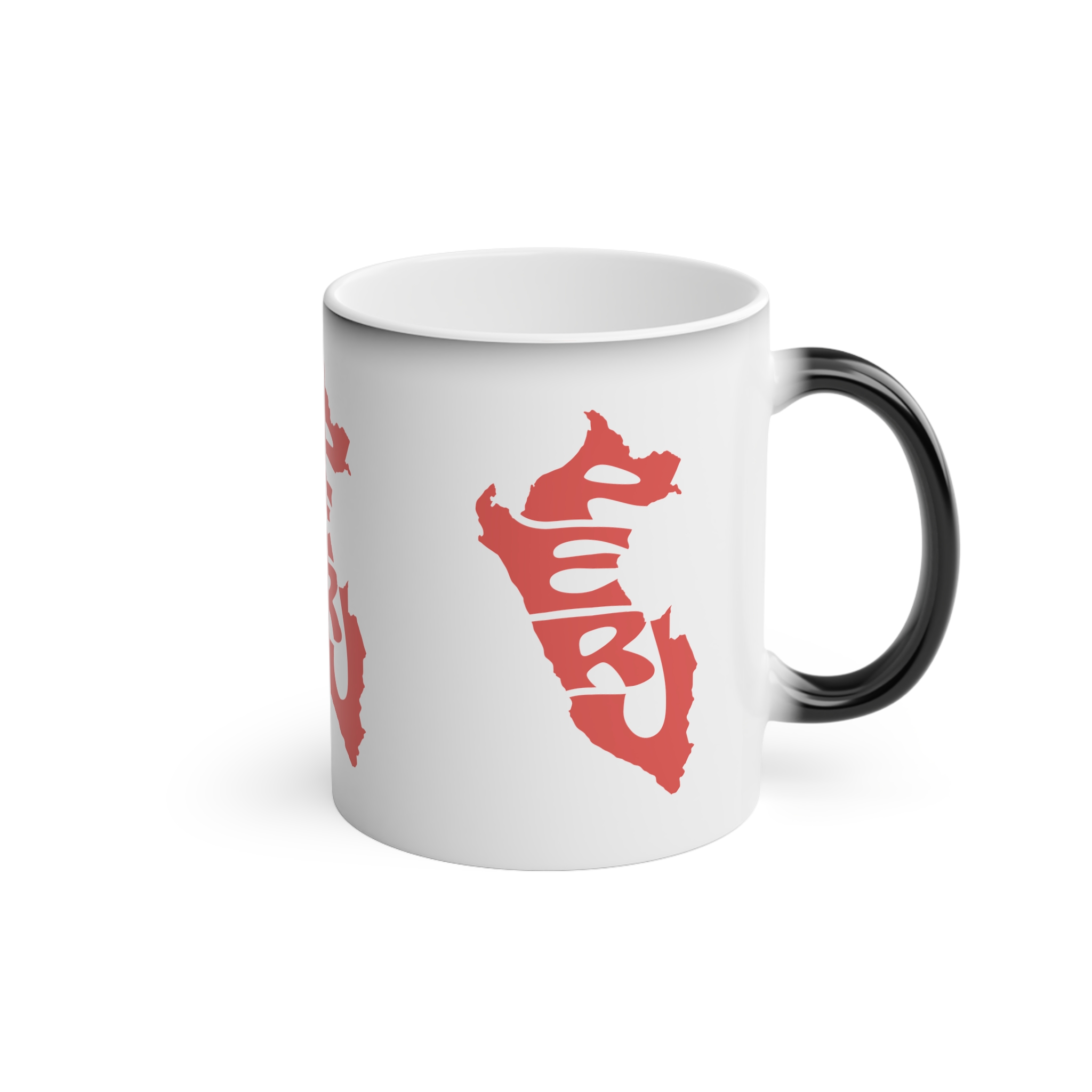 Taza Mágica 11oz - Mapa del Perú