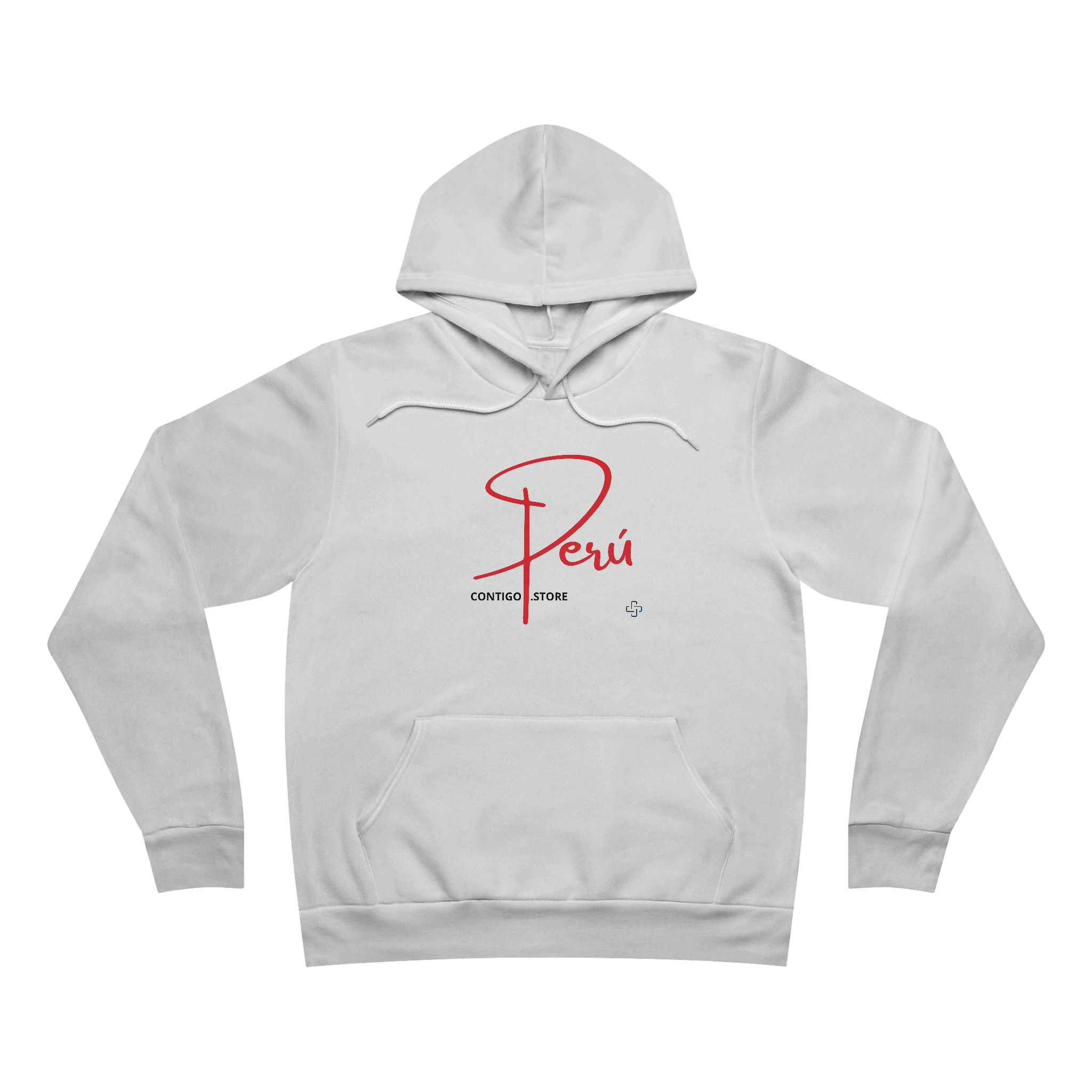Perú Script Logo Hoodie | Peru Typography Pullover