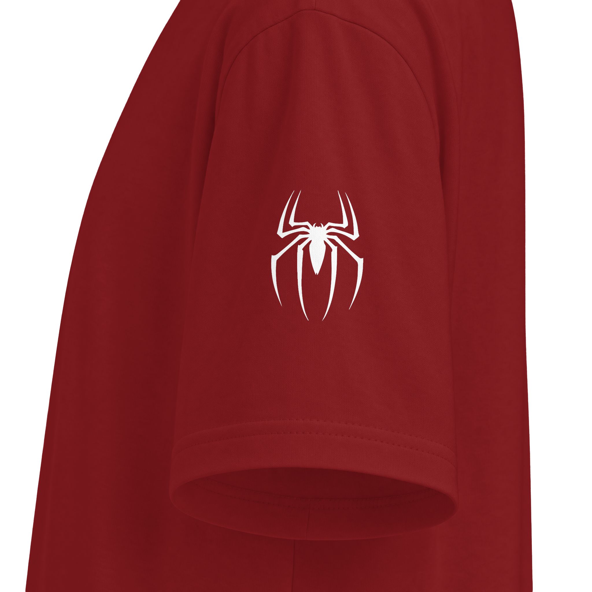 Camiseta Oversize con Gráfico de Araña – Polo de Algodón Pesado con Estampado Frontal y Trasero - Imagen 13