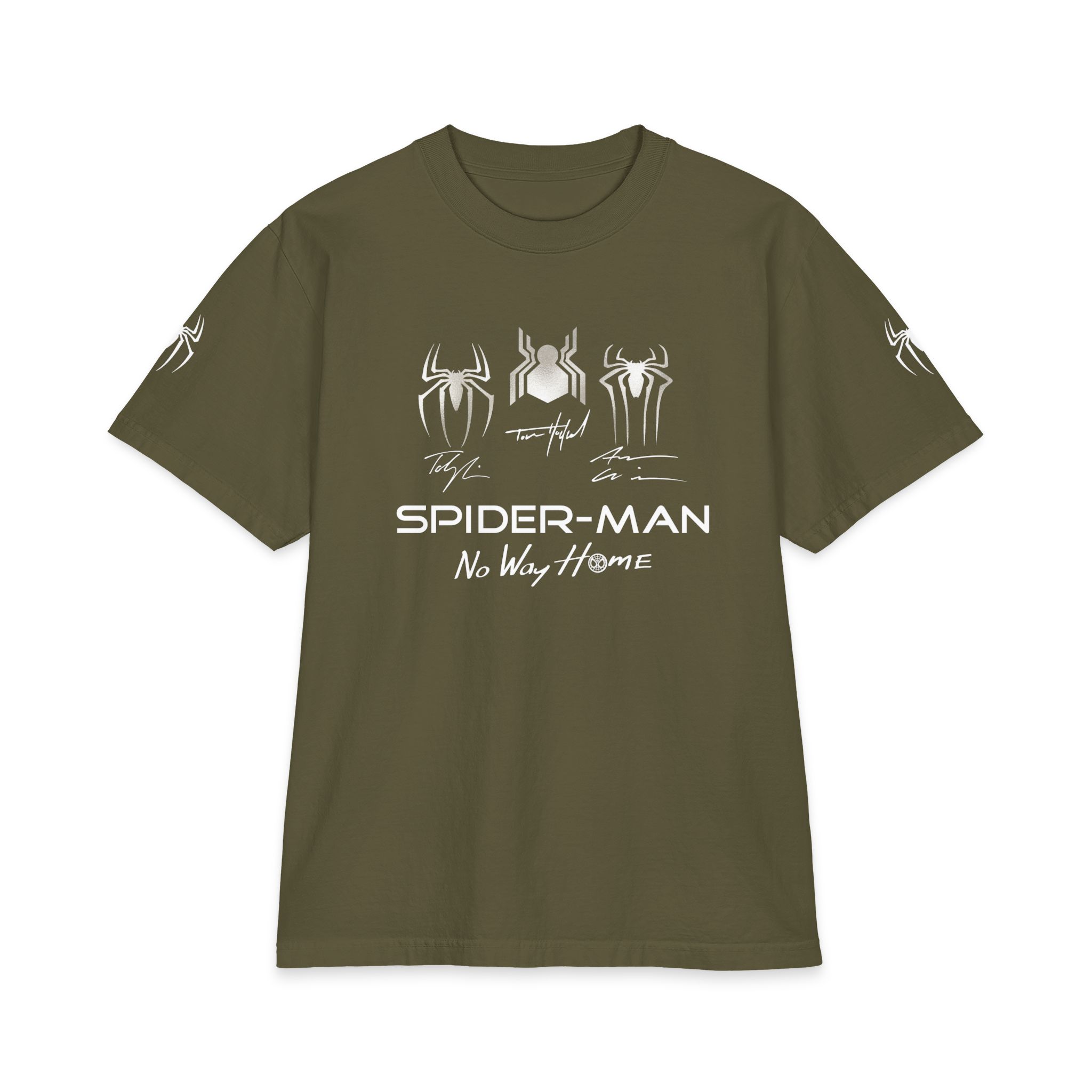 Camiseta Oversize con Gráfico de Araña – Polo de Algodón Pesado con Estampado Frontal y Trasero - Imagen 11