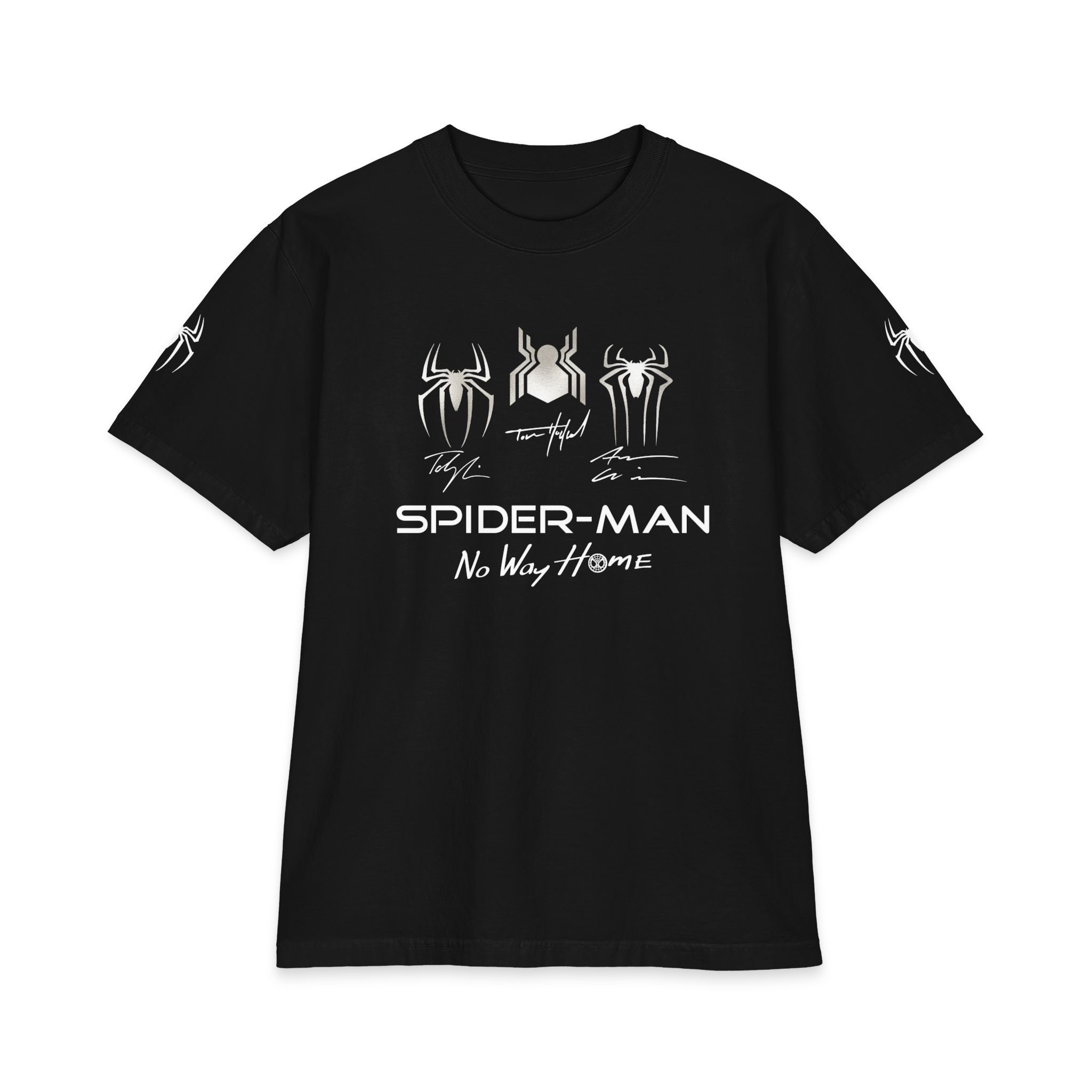 Camiseta Oversize con Gráfico de Araña – Polo de Algodón Pesado con Estampado Frontal y Trasero - Imagen 10